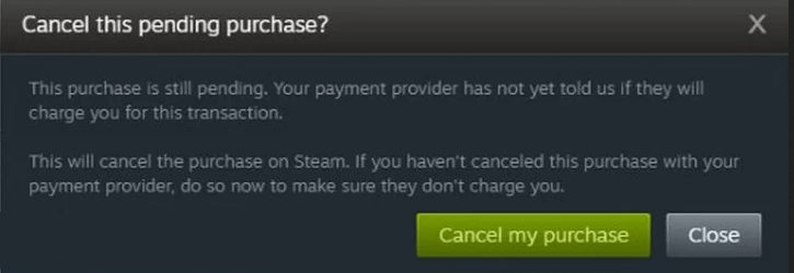 Opravit chybu čekající transakce Steam [NEJLEPŠÍ ŘEŠENÍ]