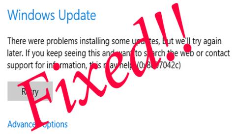 [UPPDATERAD] Så här åtgärdar du uppdateringsfel 0x8007042c i Windows 10
