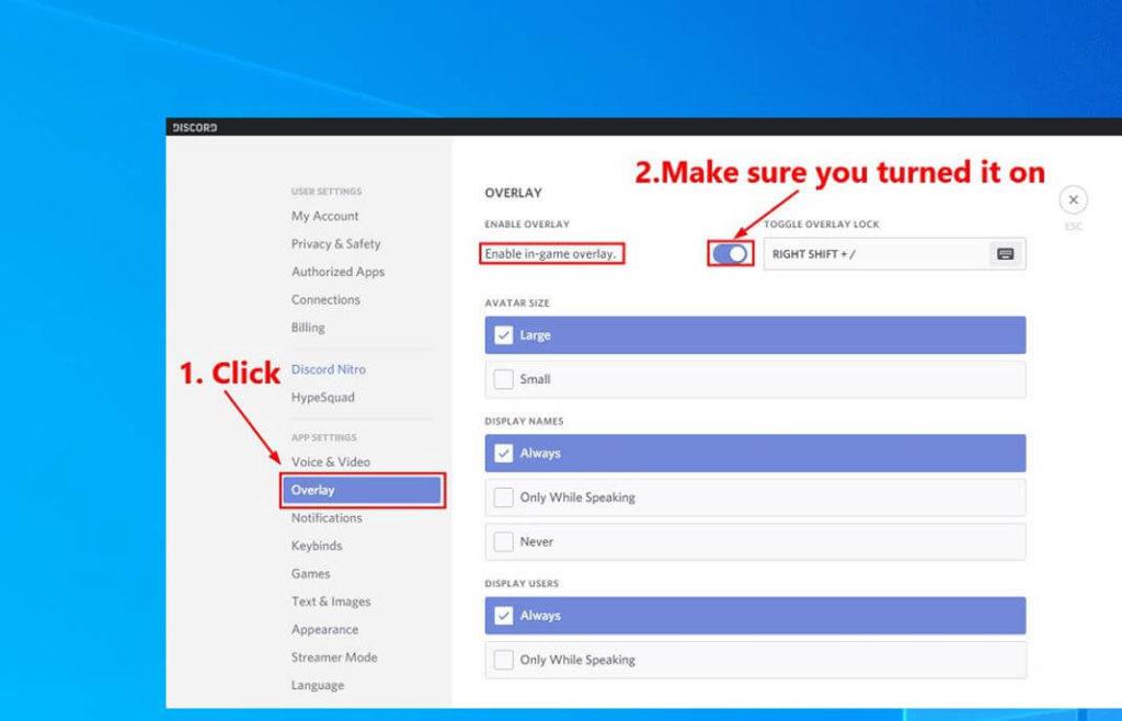 7 enkla knep för att fixa Discord Overlay som inte fungerar på Windows 10