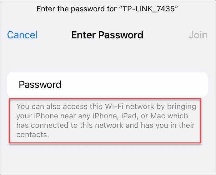 Як поділитися паролем WiFi на iPhone