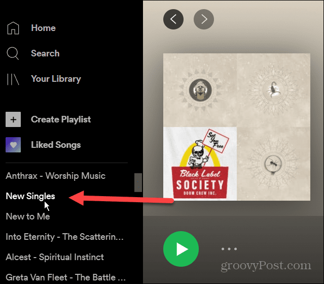 Hvordan endre Spotify spillelistebilde