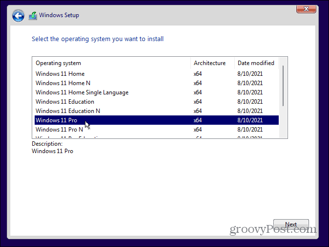 A Windows 11 tiszta telepítésének végrehajtása