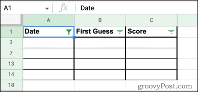 Slik sletter du tomme rader i Google Sheets