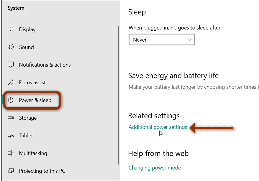 Jak povolit režim hibernace v systému Windows 10