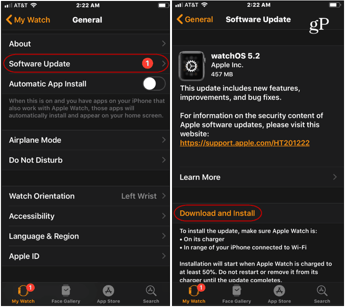 Hur du manuellt uppdaterar din Apple Watch