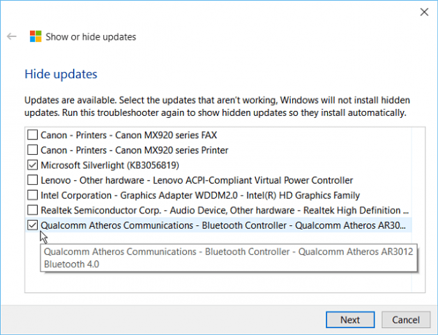 Windows 10: Blokker automatiske Windows-oppdateringer med (KB3073930) Utility