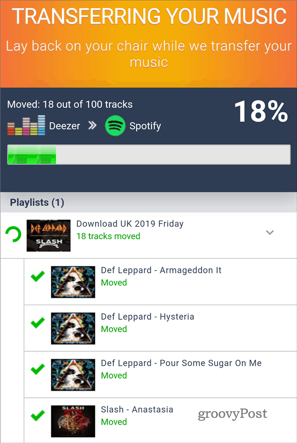 Hur man överför spellistor från vilken streamingtjänst som helst till en annan