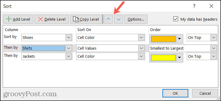 Jak používat funkci Vlastní řazení v aplikaci Microsoft Excel