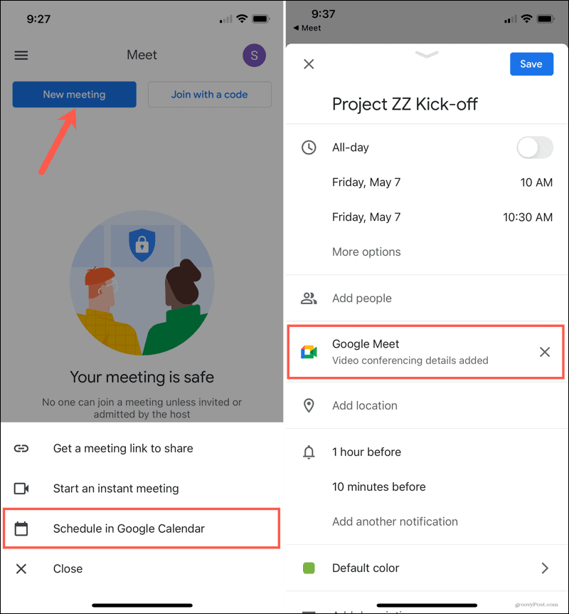 Як запланувати Google Meet онлайн або на мобільному пристрої