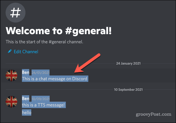 Як експортувати повідомлення чату Discord