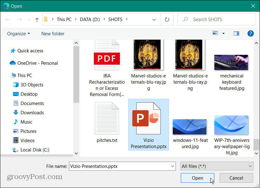 Hvordan konvertere en PowerPoint til Google Slides