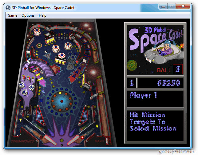 Slik installerer du 3D Pinball Space Cadet på Windows 11