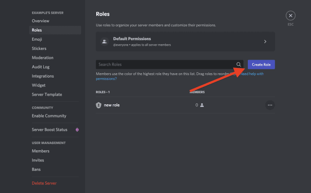 Hur man lägger till roller i Discord