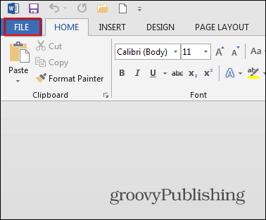 Füzetek létrehozása a Microsoft Word 2013 használatával