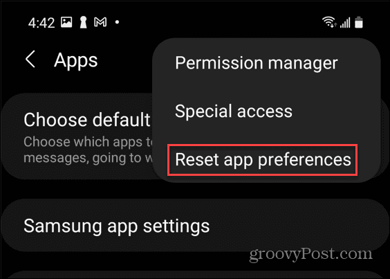 Ako obnoviť predvolené aplikácie v systéme Android