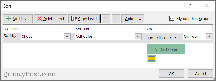 A Microsoft Excel egyéni rendezési funkciójának használata