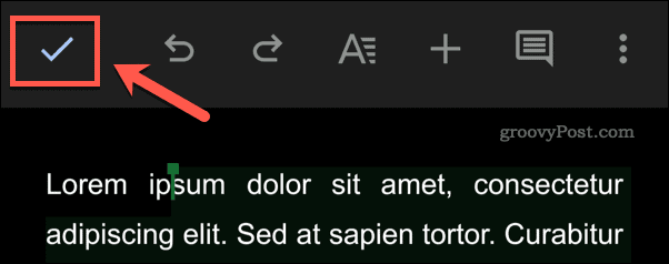 Hur man lägger till ett blockcitat i Google Docs