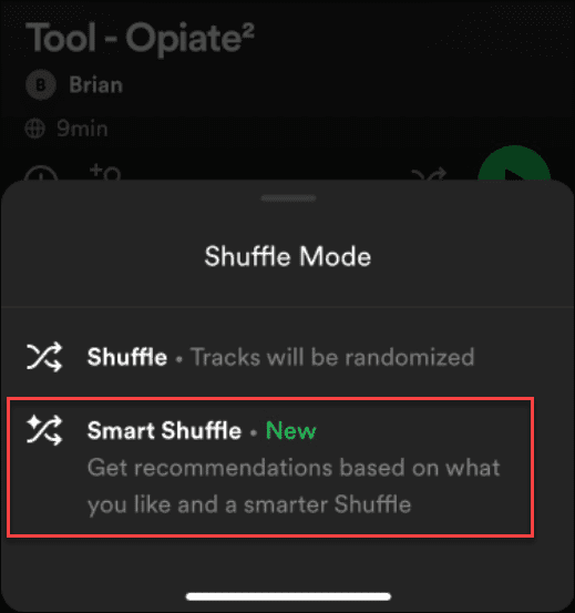 A nem működő Spotify Shuffle javítása