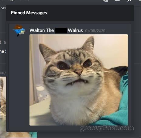 Hur man fäster meddelanden på Discord