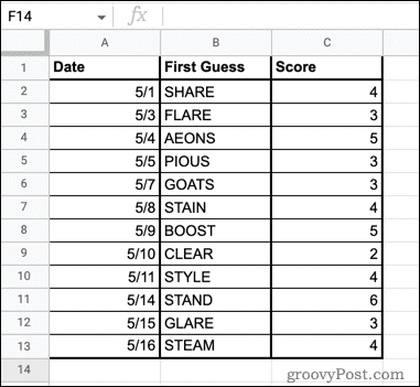 Hur man tar bort tomma rader i Google Sheets