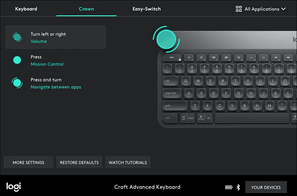 Logitech CRAFT Advanced Wireless Keyboard Review