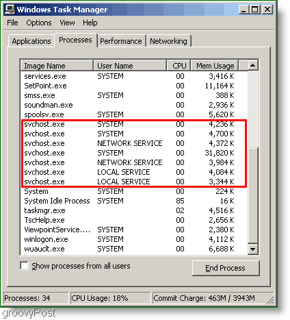 Mikä on svchost.exe ja miksi se on käynnissä?