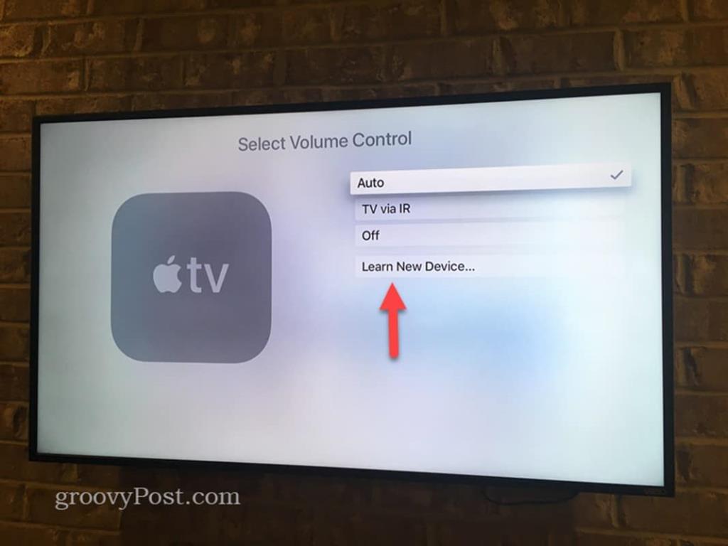 Så här styr du TV:ns volym och ström med din Apple TV Remote