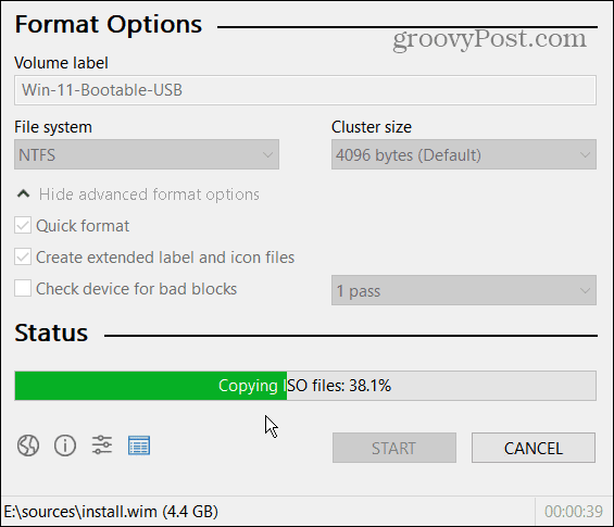 Jak vytvořit spouštěcí USB disk Windows 11 s Rufusem