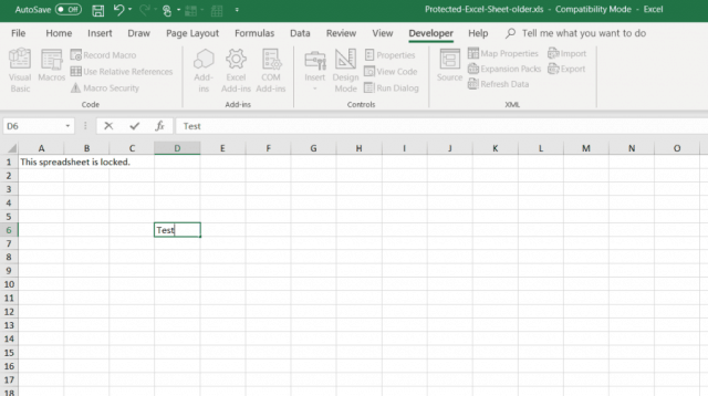 Jak zrušit ochranu listu Microsoft Excel