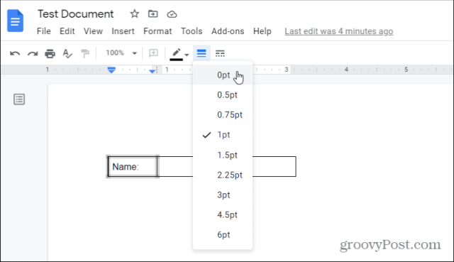 Як додати та відформатувати текстове поле в Google Docs