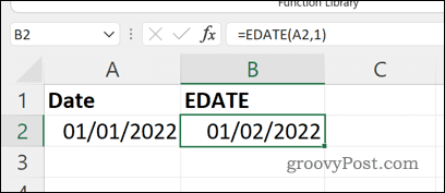 Hur man lägger till månader till ett datum i Excel