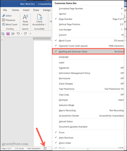 Jak vypnout kontrolu pravopisu v aplikaci Microsoft Word