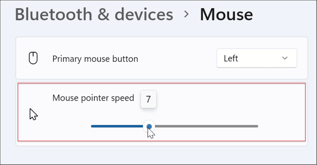 Az egér érzékenységének megváltoztatása Windows rendszeren