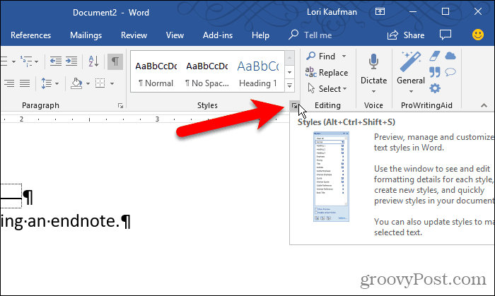 Jak pracovat s tipy v aplikaci Microsoft Word