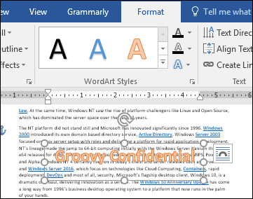 Hur man lägger till en vattenstämpel till dokument i Microsoft Word