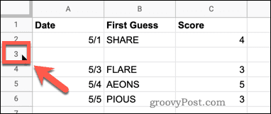 Slik sletter du tomme rader i Google Sheets