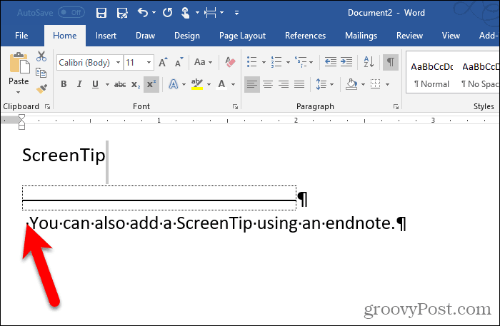 Jak pracovat s tipy v aplikaci Microsoft Word