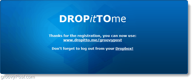 Отримуйте файли від будь-кого прямо на свій Dropbox за допомогою DropItToMe (оновлено)