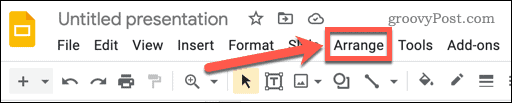 Slik grupperer du ting i Google Slides