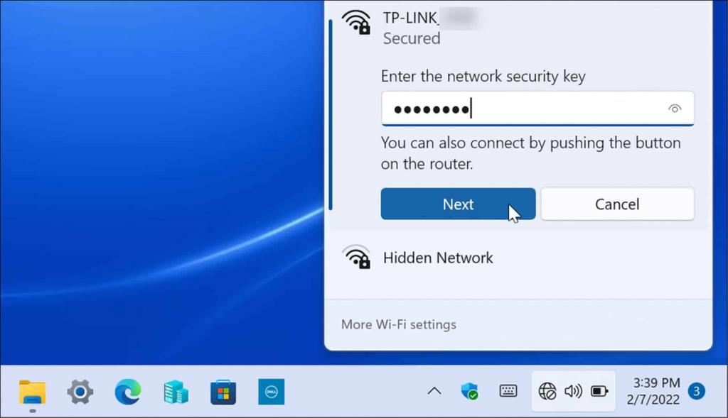 Slik glemmer du et Wi-Fi-nettverk på Windows 11