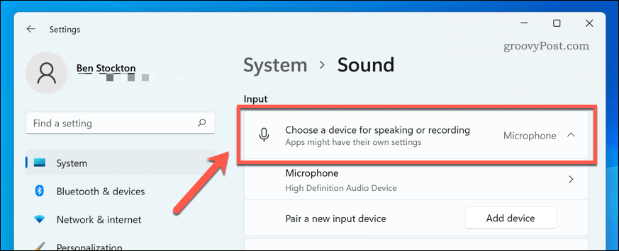 Jak otestovat mikrofon ve Windows 11