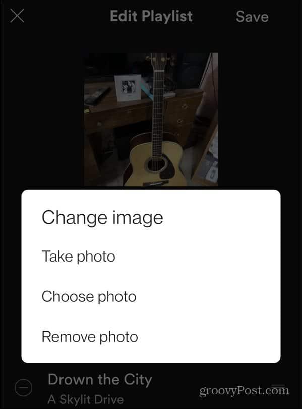 Ako zmeniť obrázok zoznamu skladieb Spotify