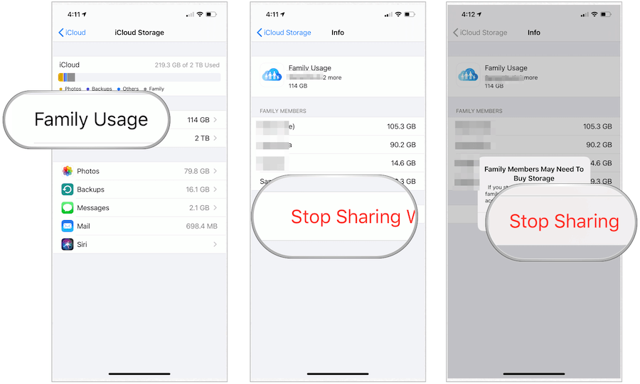 ICloud Storage Sharing: Hur du kan dra nytta av att vara familjemedlem