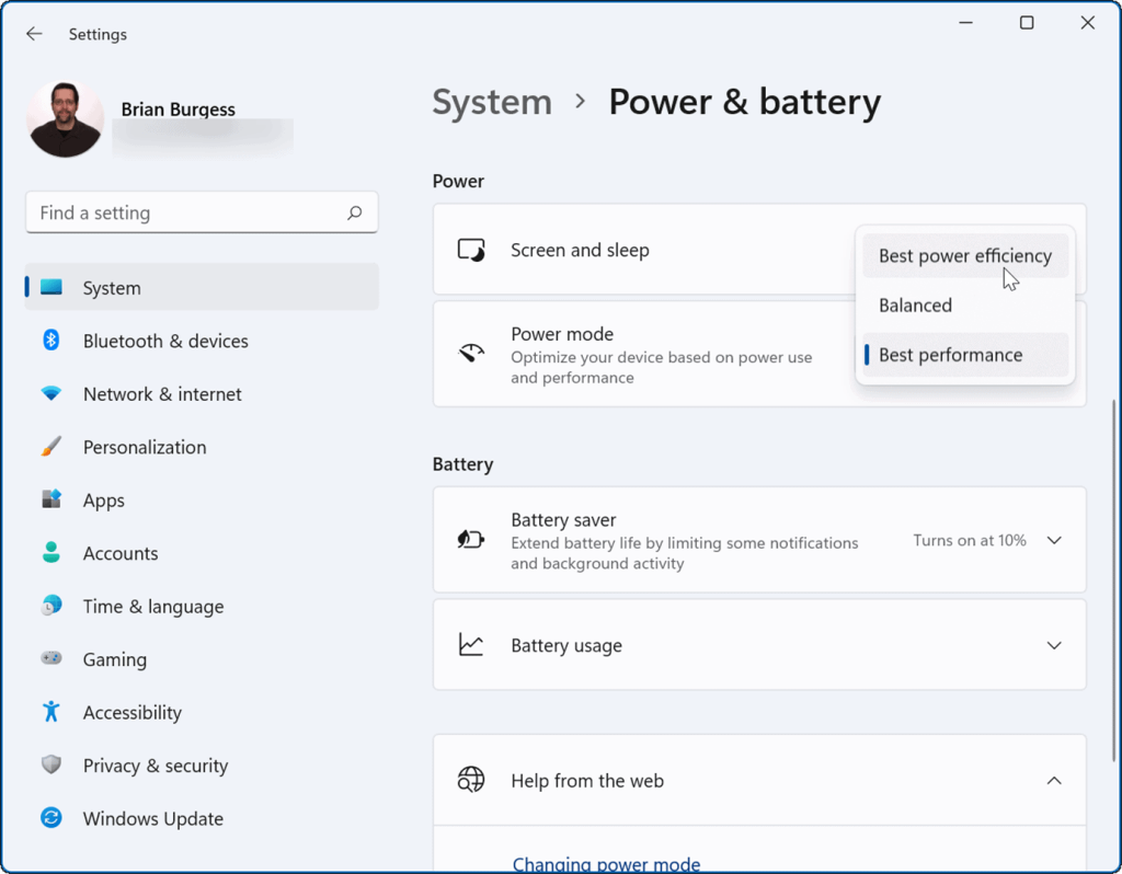 7 sätt att förbättra batteritiden på Windows 11