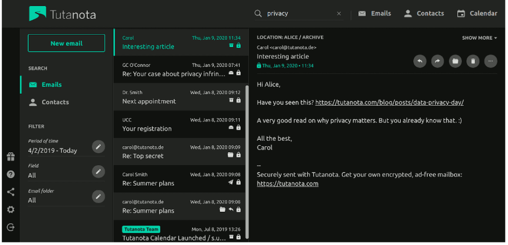 Čo je bezpečný e-mail Tutanota a čo to stojí?