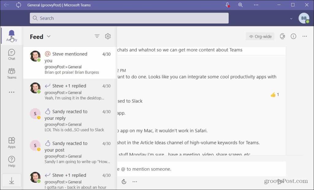 A Microsoft Teams webalkalmazásként (PWA) telepítése Windows 10 rendszeren