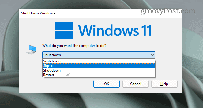 Sådan lukkes eller genstartes Windows 11