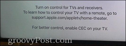 Ako ovládať hlasitosť a napájanie televízora pomocou ovládača Apple TV Remote