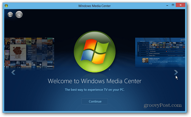 Windows Media Center Packin asentaminen Windows 8 Prohon