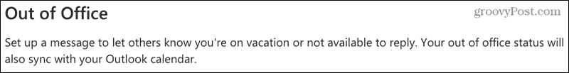 Ako nastaviť správu Mimo kancelárie v Microsoft Teams